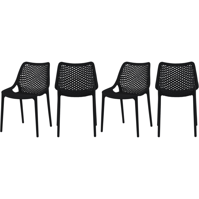 Rachita Outdoor Dining Side Chair with Cushion