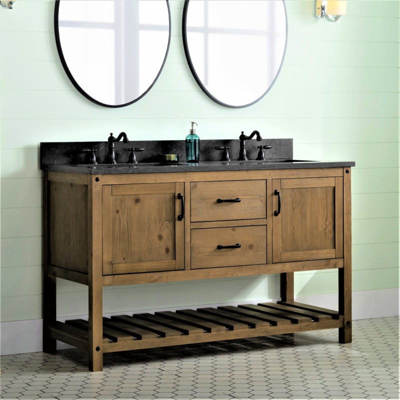Radstock 54" Double Bathroom Vanity Set