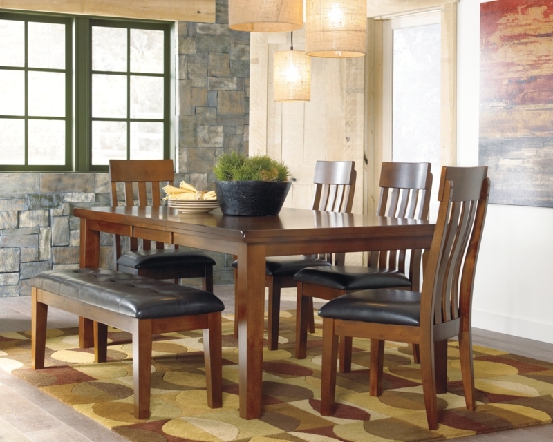 Ralene Butterfly Leaf Breakfast Nook Dining Set