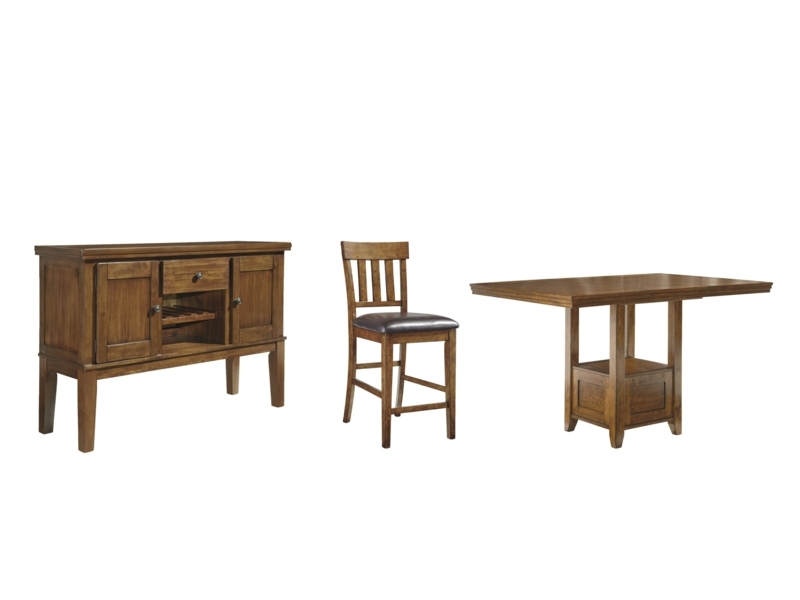Ralene Extendable Counter Height Dining Set