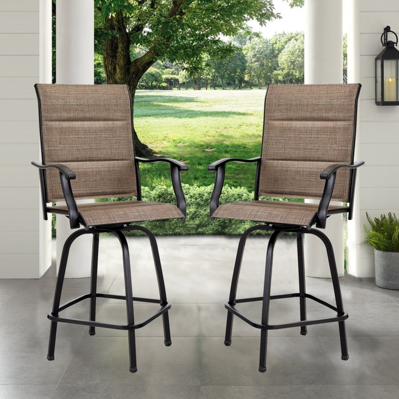 Rassie Stainless Steel Outdoor 29.9'' Bar Stool