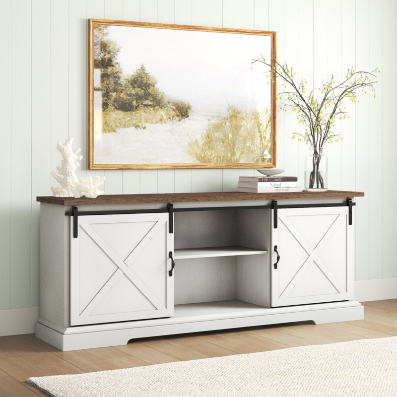 Ravi 70" TV Stand for TVs up to 85"