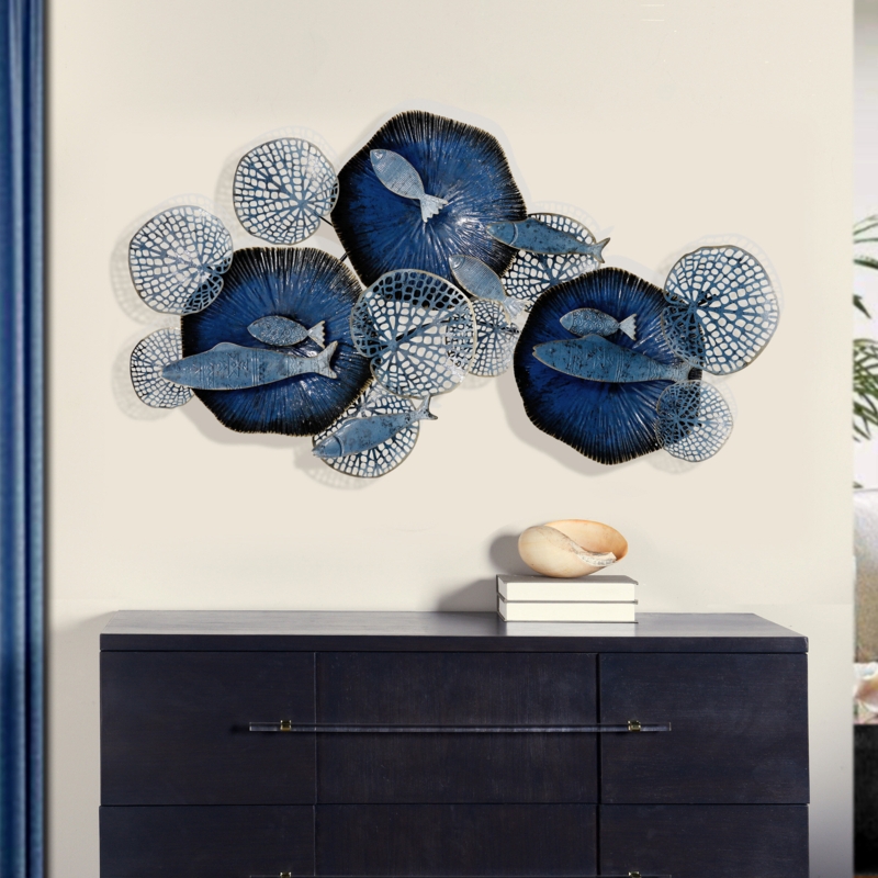 Rolfe Coastal Wall Decor on Metal