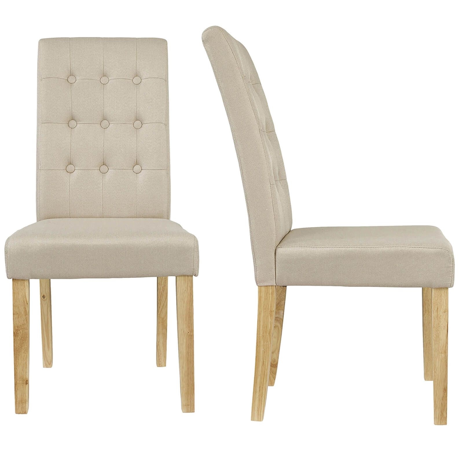 Roma Dining Chair - Beige Natural