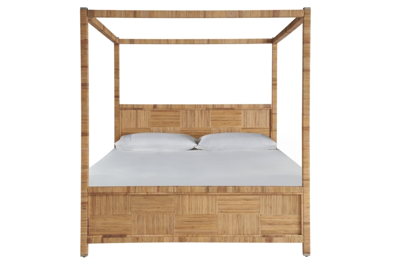 Rosalie Wicker / Rattan Canopy Bed