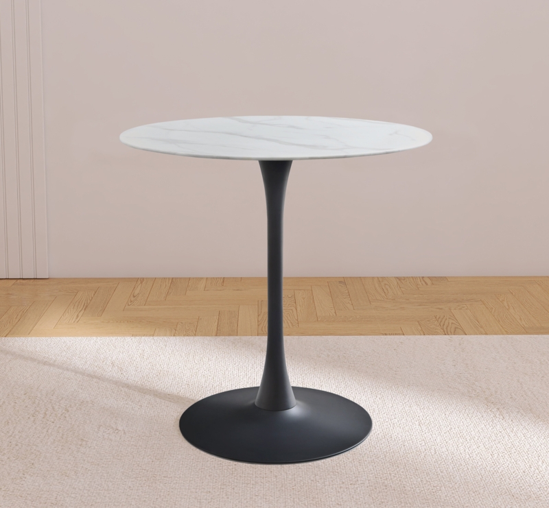 Round Marble Counter height Bar Table