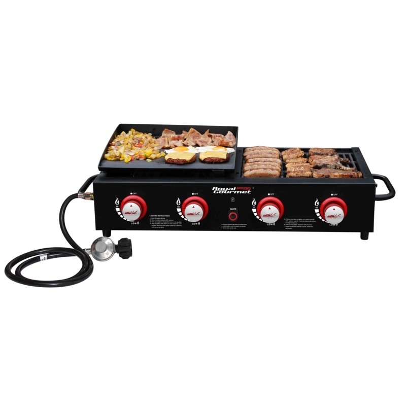 Royal Gourmet 4 - Burner Portable Liquid Propane 40000 BTU Gas Grill