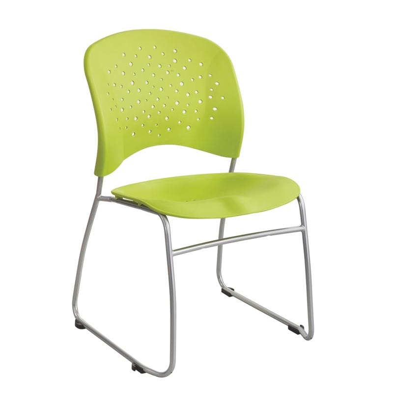 Safco Rve Series Task Chair, Square Plastic Back, Polyester Seat (Set of 2)