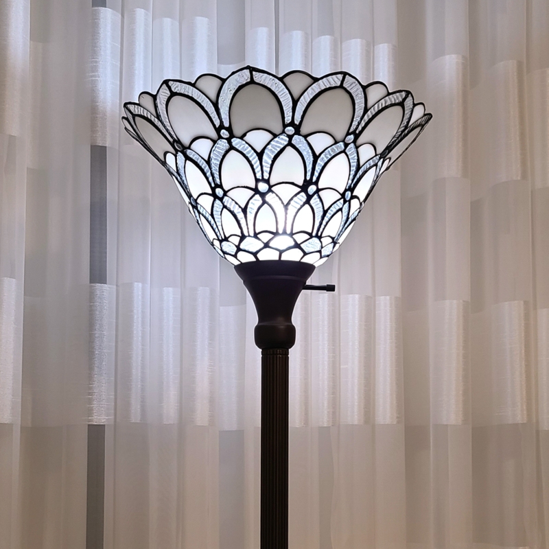 Sandell 69'' Dark Bronze Torchiere Floor Lamp