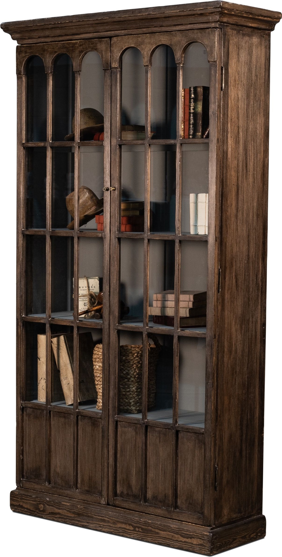 Sarreid Ltd. Refined Arches Tall Bookcase
