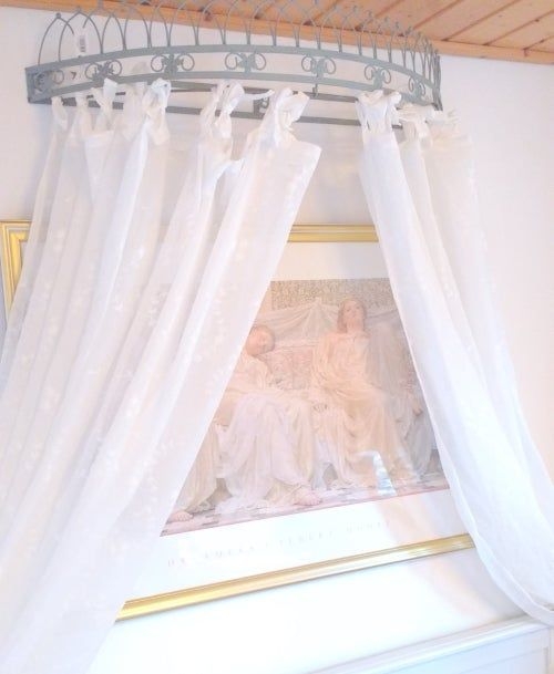 Schlaufenvorhang Gardine JULIA 200x250 cm offwhite