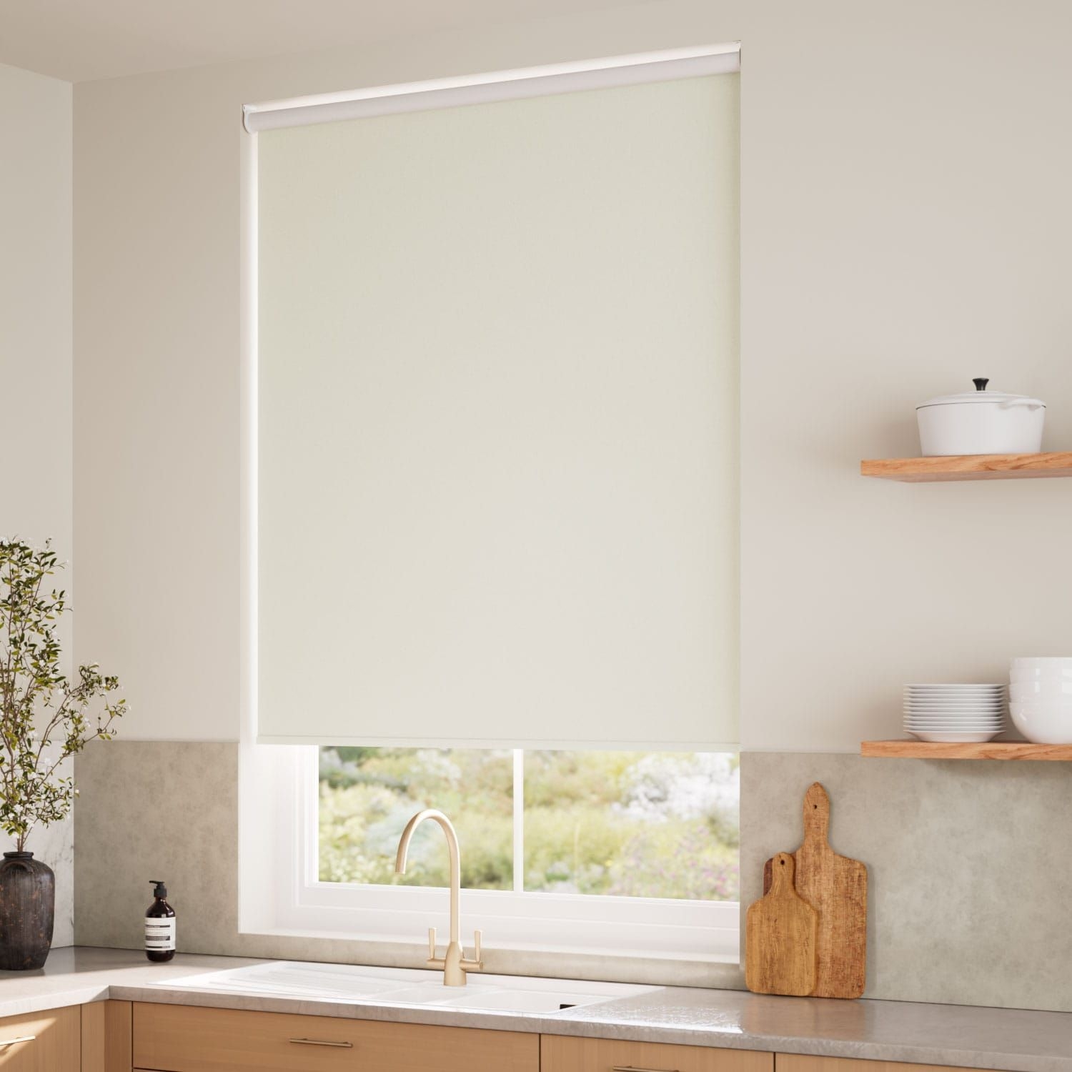 Sevilla Blackout Magnolia Roller Blind