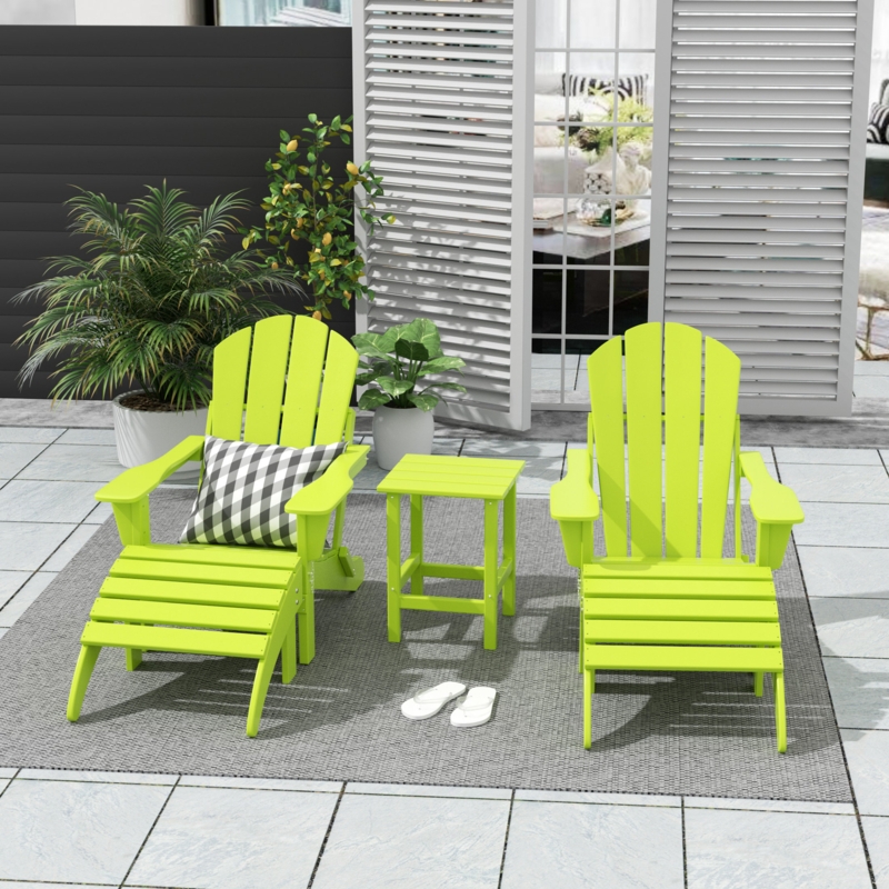 Shaunna 5 Pieces Seating Group with Table and Ottoman