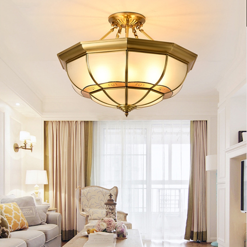 Shnorhk 6 - Light Lantern Drum Chandelier