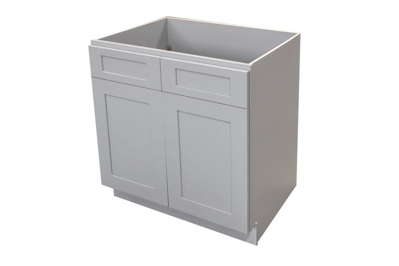 Sink Base Cabinet Gray shaker