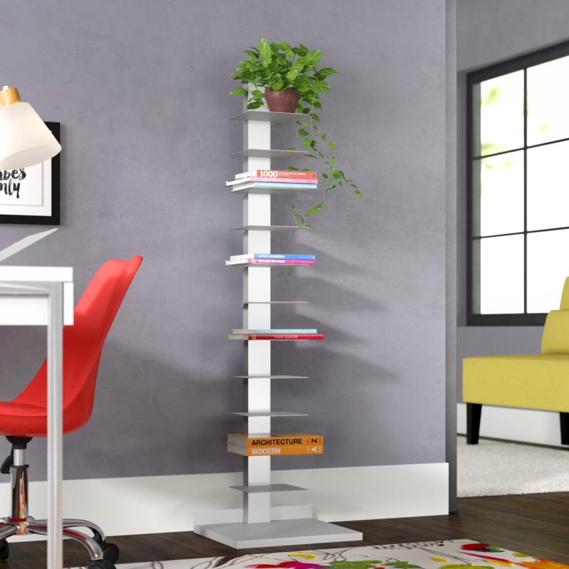 St Catherine 55.25'' H x 16'' W Standard Bookcase