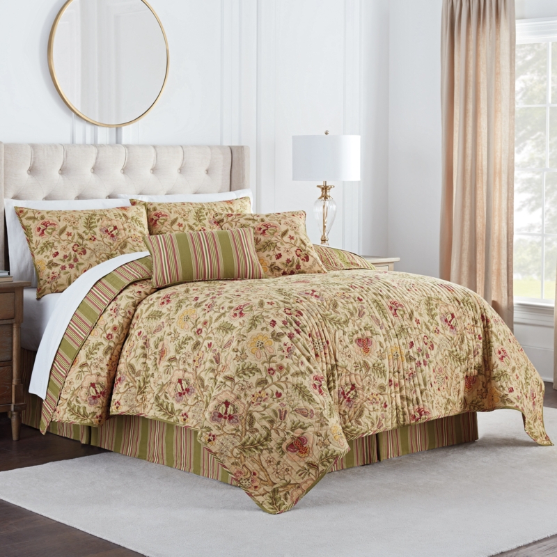 Standard Cotton 4 Piece Quilt Set