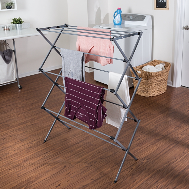 Steel Foldable Accordion Drying Rack