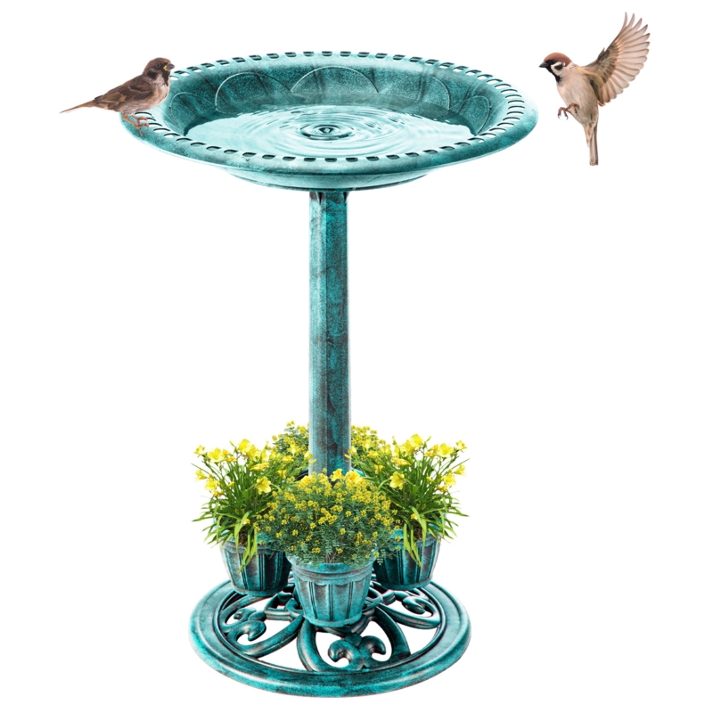 Sterns Resin Birdbath