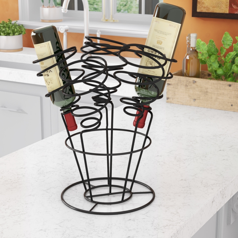 Strathaven 6 Bottle Tabletop Wine Bottle Rack