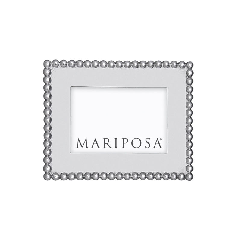 String Of Pearls Metal Picture Frame