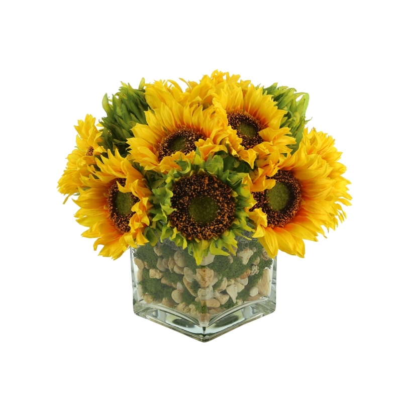Sunflower Arrangement in Vase