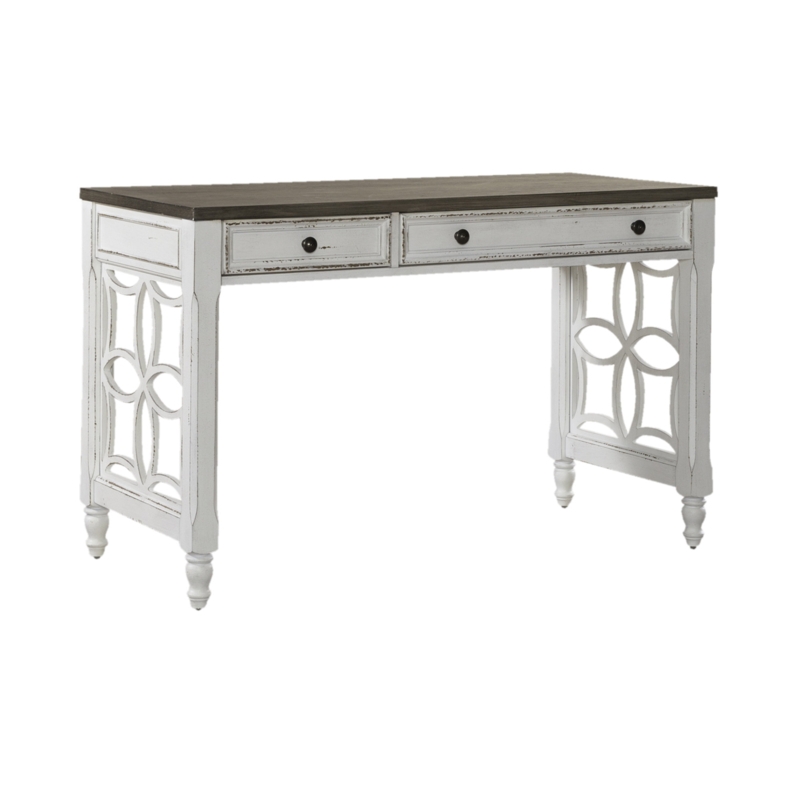 Suzzette Solid Wood Writing Desk