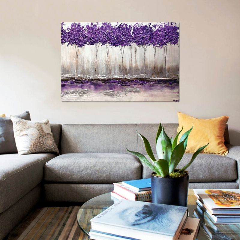 Swiger Osnat Tzadok Purple Summer - Print on Canvas