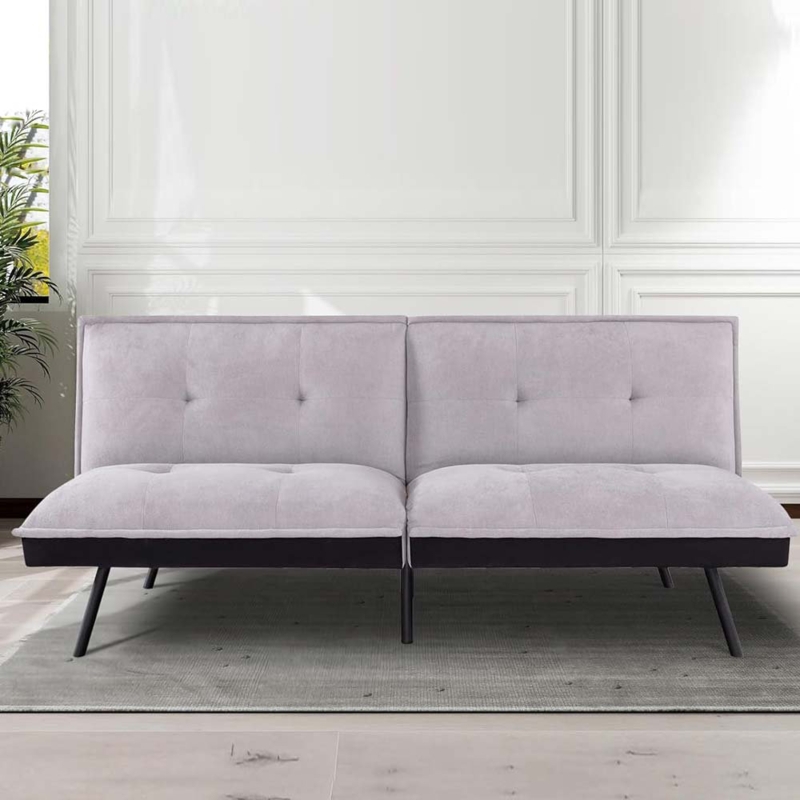 Tarantino 71.7'' Upholstered Split Back Convertible Sofa