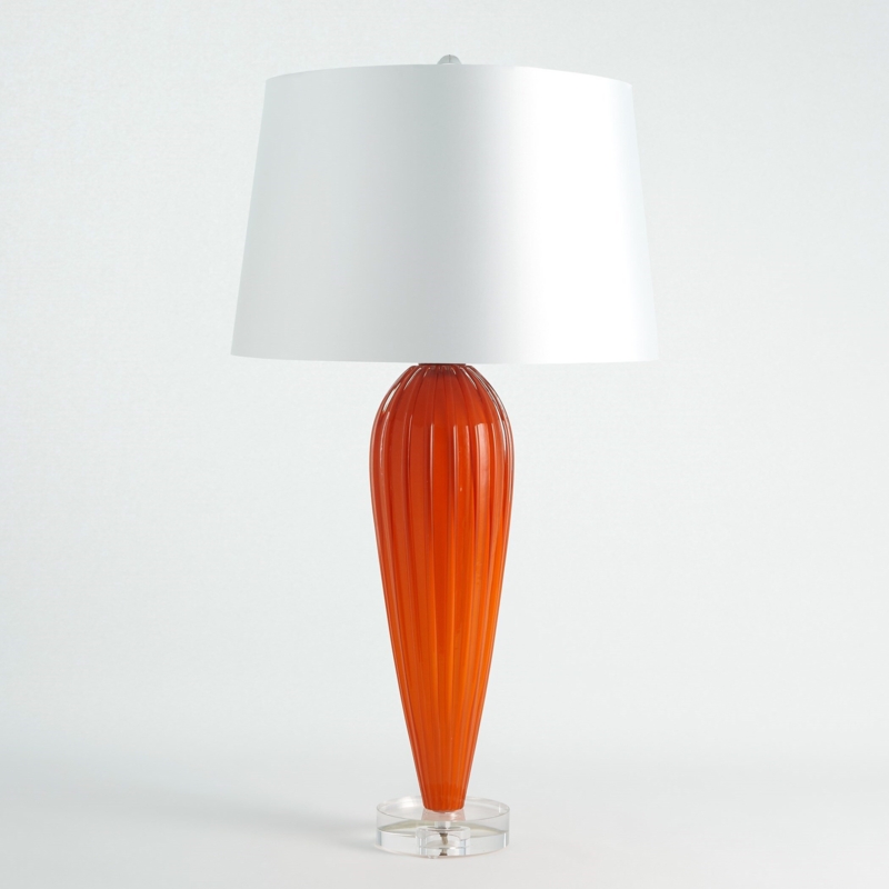 Teardrop Glass Lamp