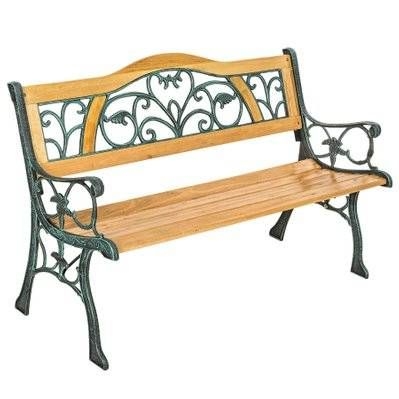 Tectake - Tectake Banc De Jardin Kathi 2 Places 124 X 60 X 83 Cm