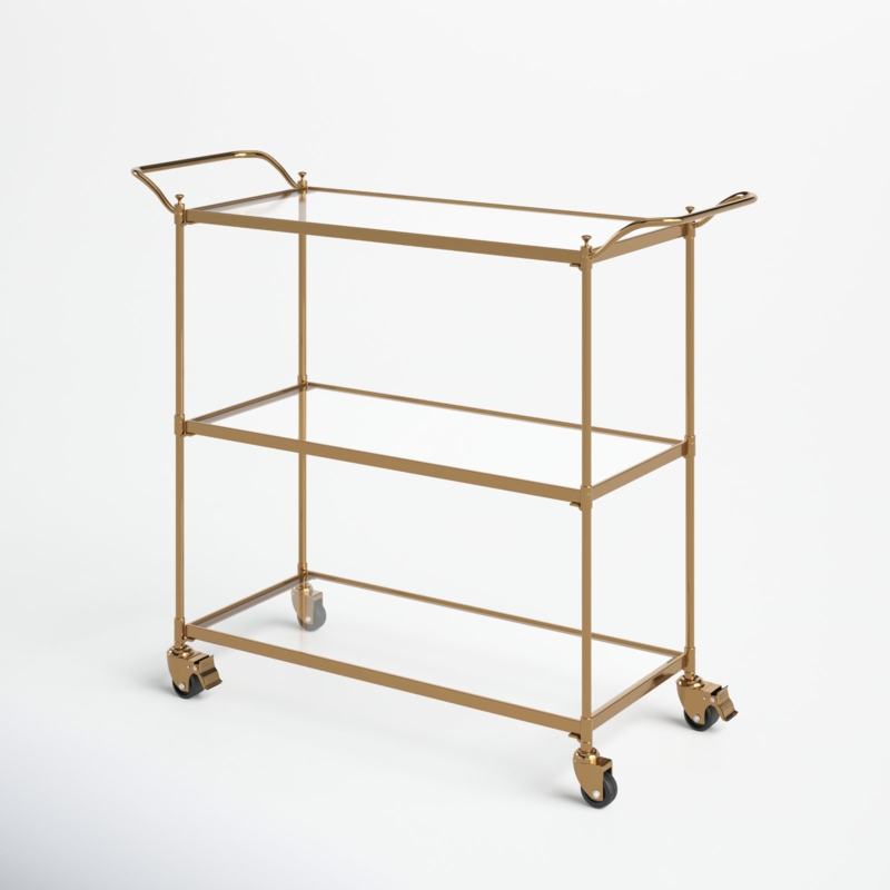 Tenaya Metal Bar Cart