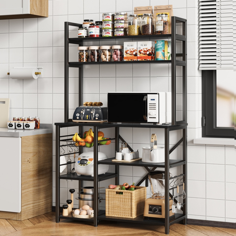 Terilyn 31.7'' Iron Standard Baker's Rack