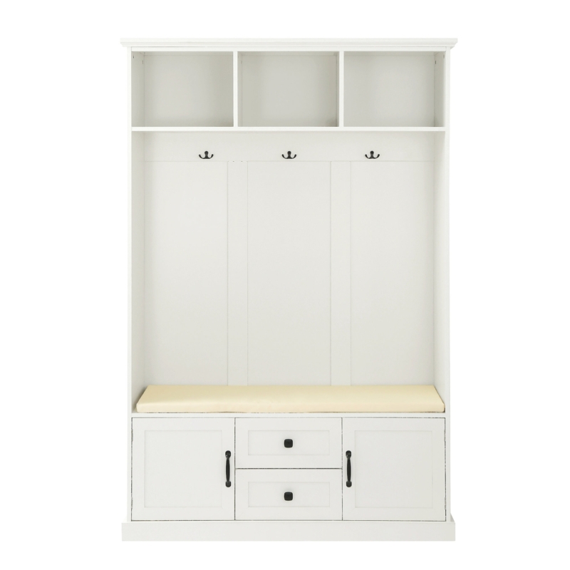 Thaxton Fabric Upholstered Storage Bench