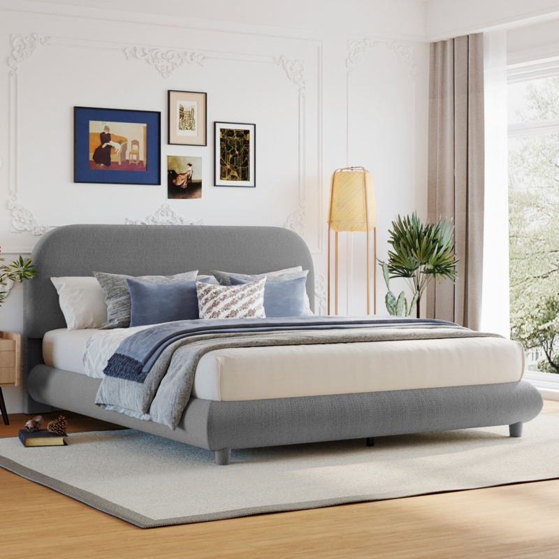 Tije Upholstered Platform Bed