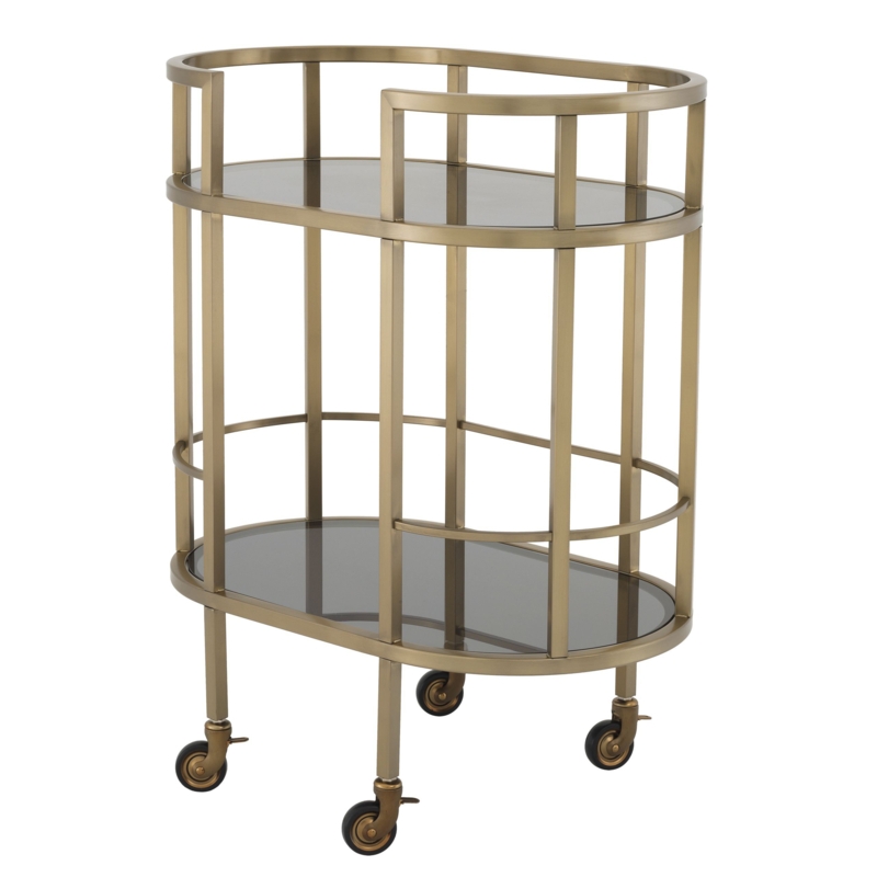 Townhouse Metal Bar Cart