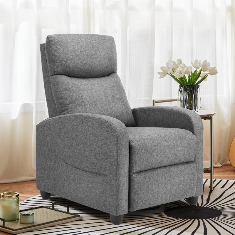 Townville 25.2" Wide Upholstered Standard Massage Recliner