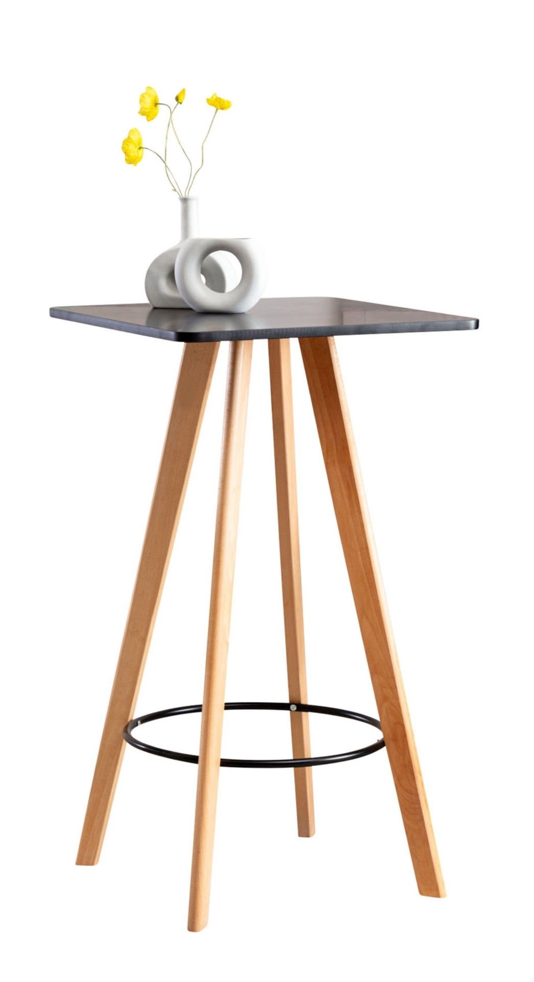 TPFLiving bar table Minios square natural - wei Stck