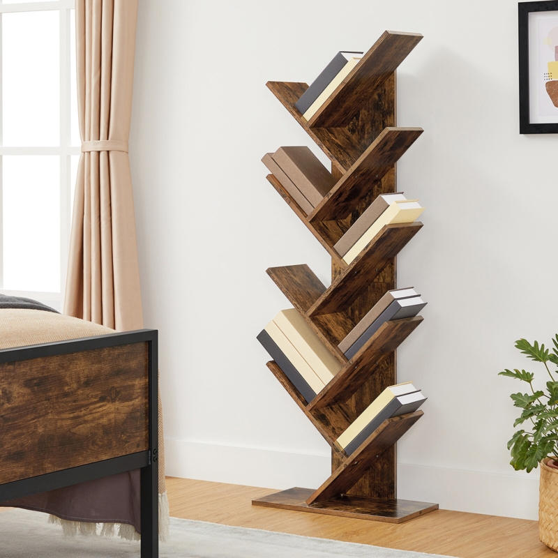 Trivette Geometric Bookcase