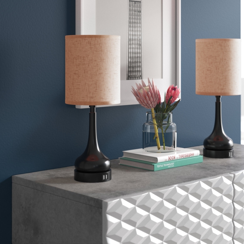 Trombetta Metal USB Accent Lamp