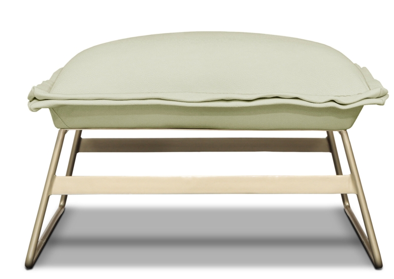 Tweety Leather Ottoman