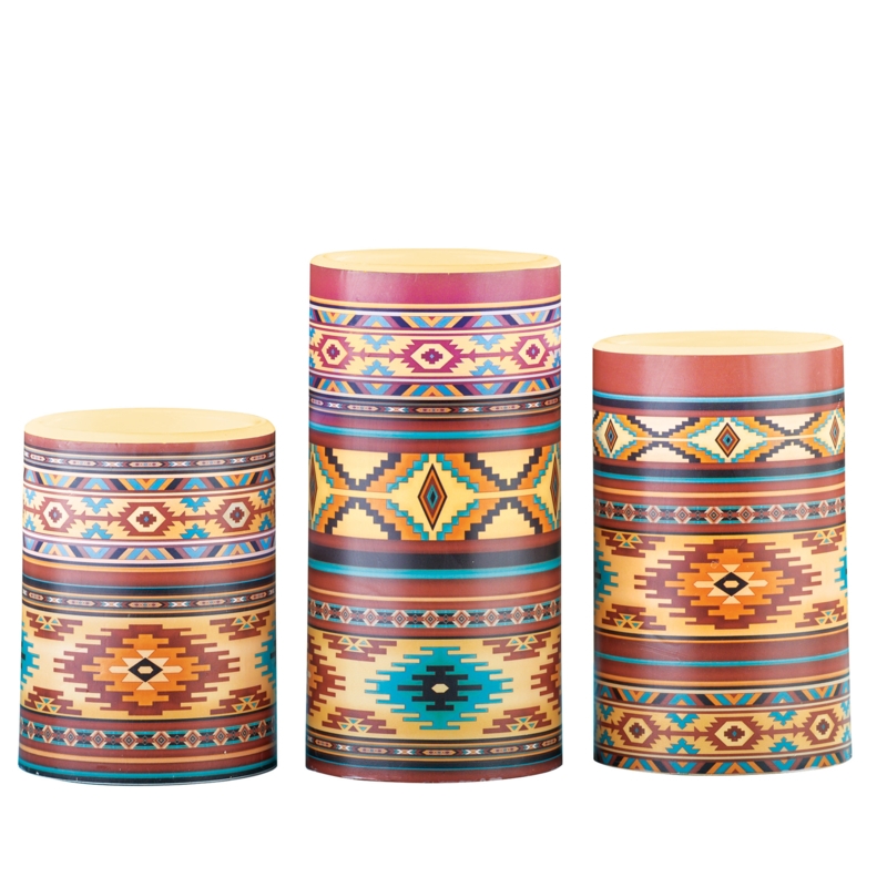 Unscented Flameless Candle with Plastic Holder