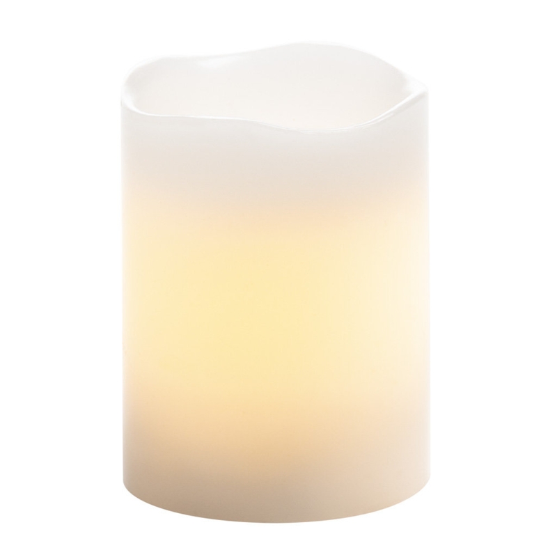 Unscented Flameless Pillar Candle