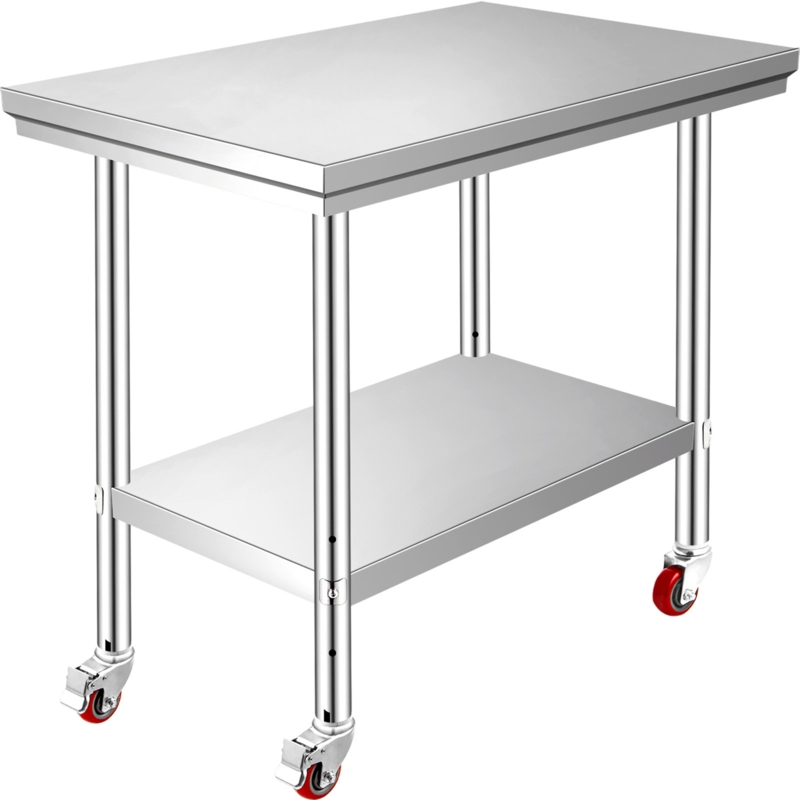 VEVOR Steel Adjustable Work Tables