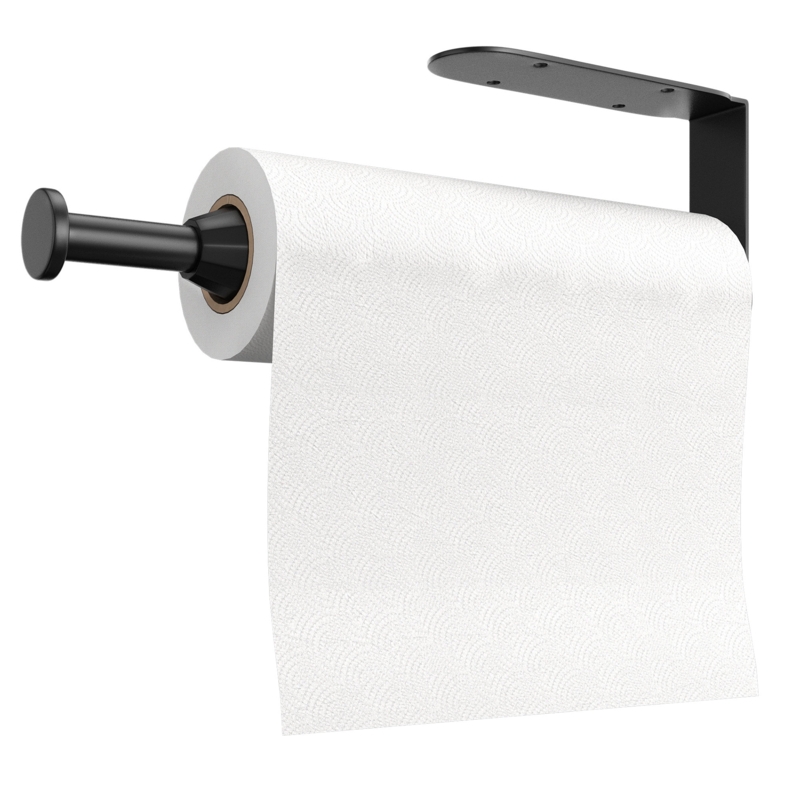 Wall Mounted Paper Towel Holder One Hand Operation