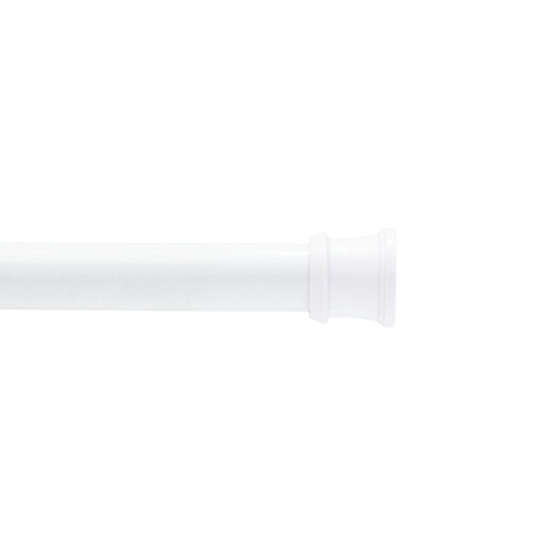 Wayfair Basics Burwell 24-40 Inch Adjustable Straight Stall Tension Shower Curtain Rod