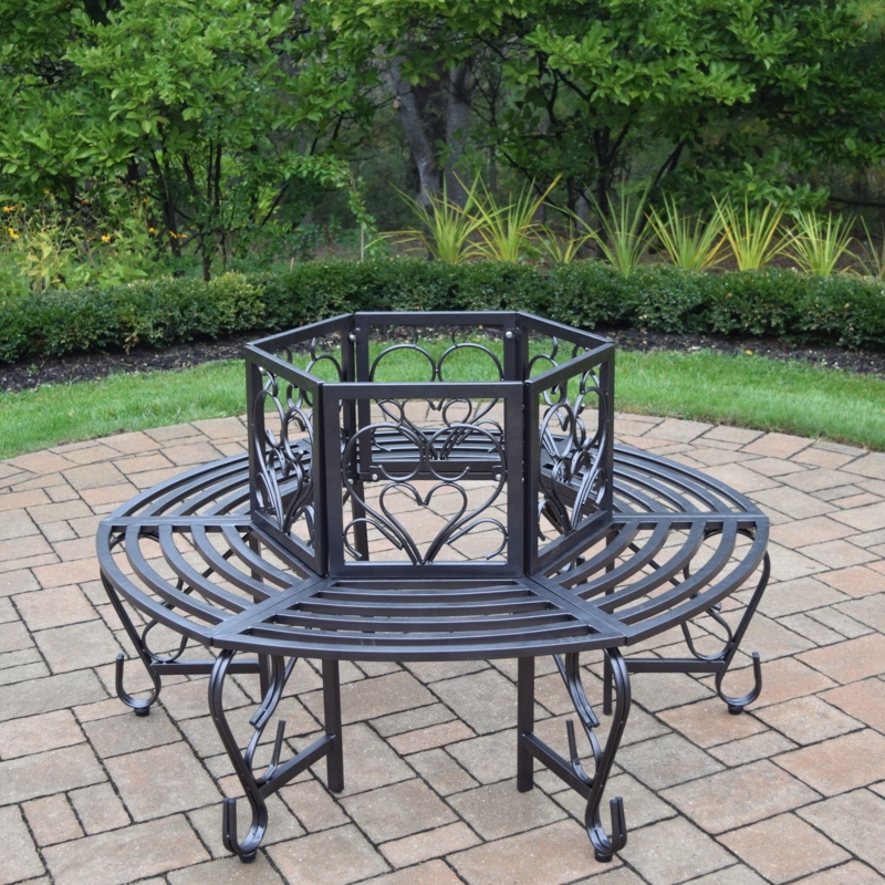 West Hill Metal Outdoor Bench