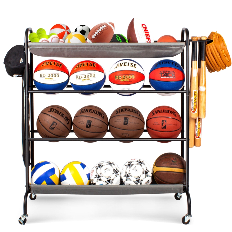 Westervelt Metal Freestanding Sports Rack