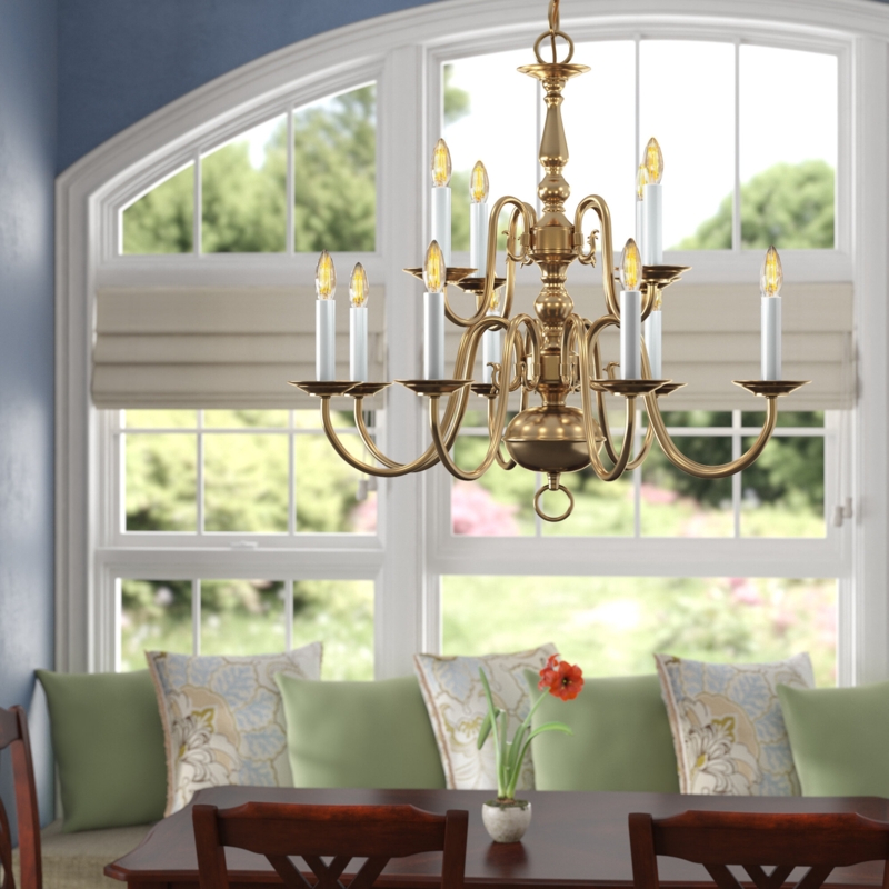Wigmore 12 - Light Dimmable Tiered Chandelier