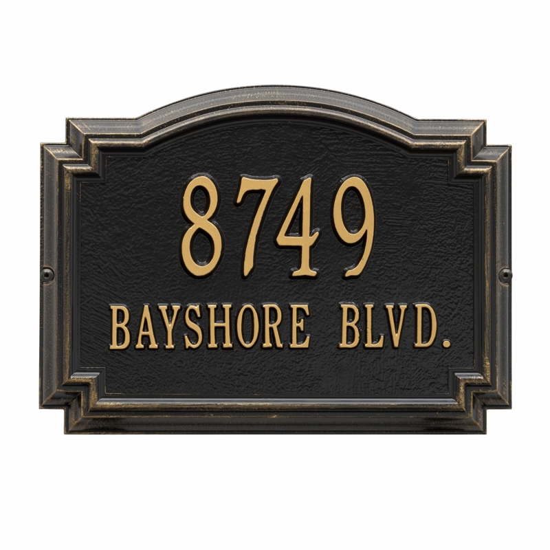 Williamsburg 2-Line Address Plaque